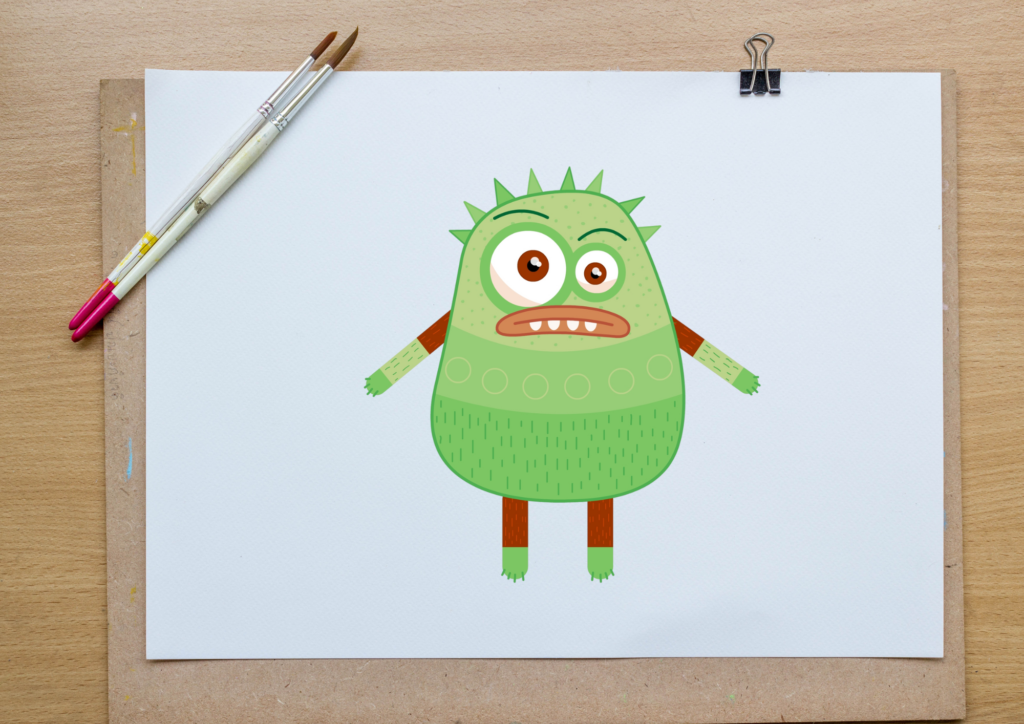 Aleksandra Bodek Grafika Projektowanie postaci