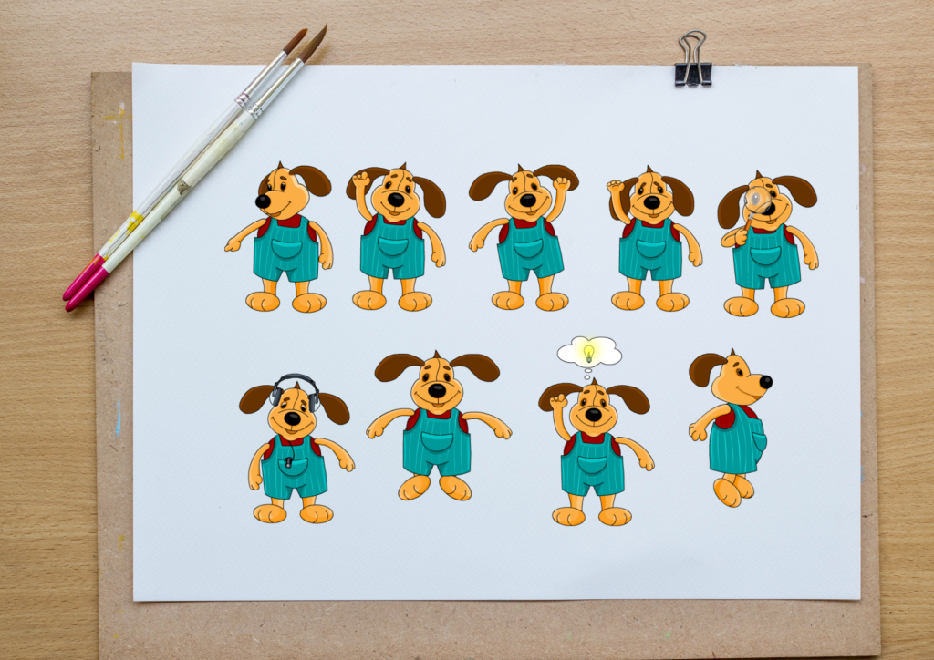 Aleksandra Bodek Grafika Projektowanie postaci