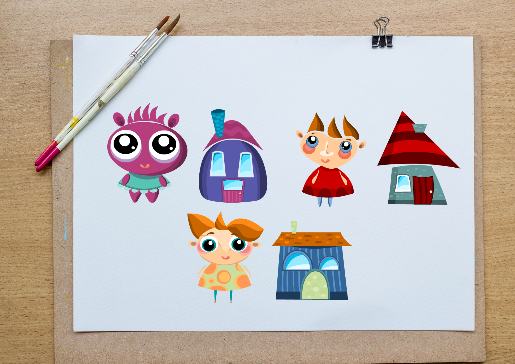 Aleksandra Bodek Grafika Projektowanie postaci