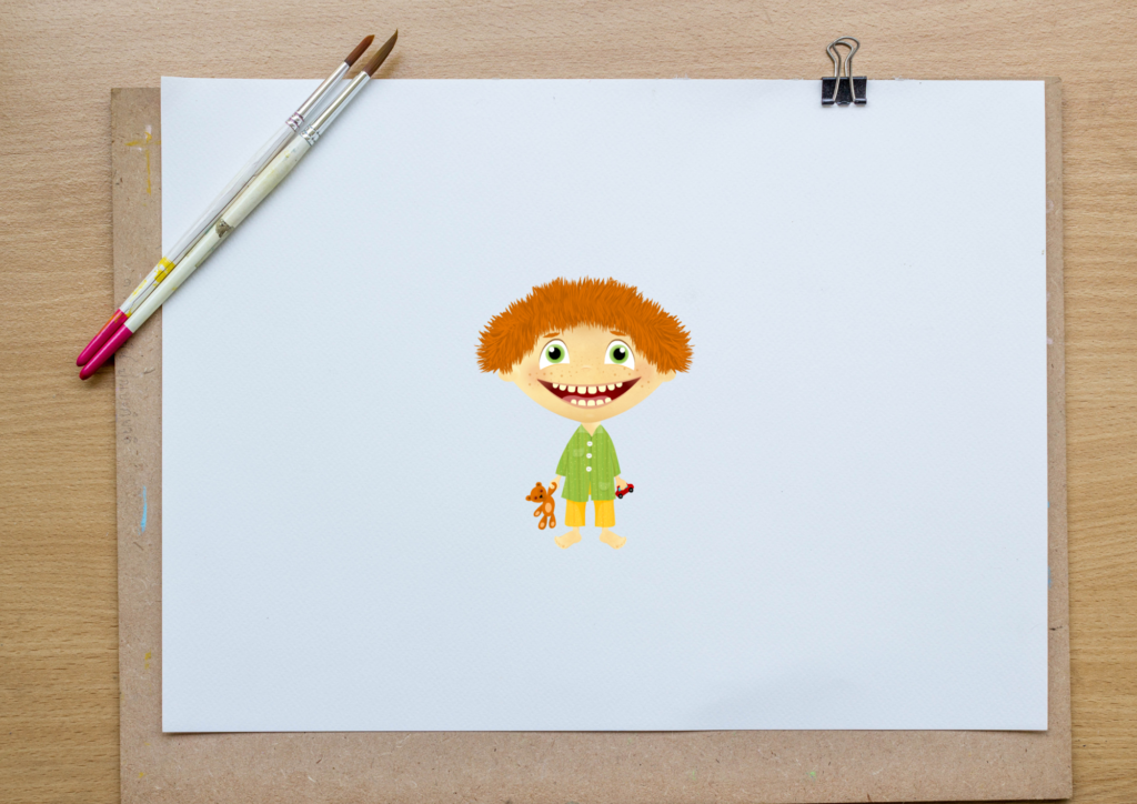 Aleksandra Bodek Grafika Projektowanie postaci